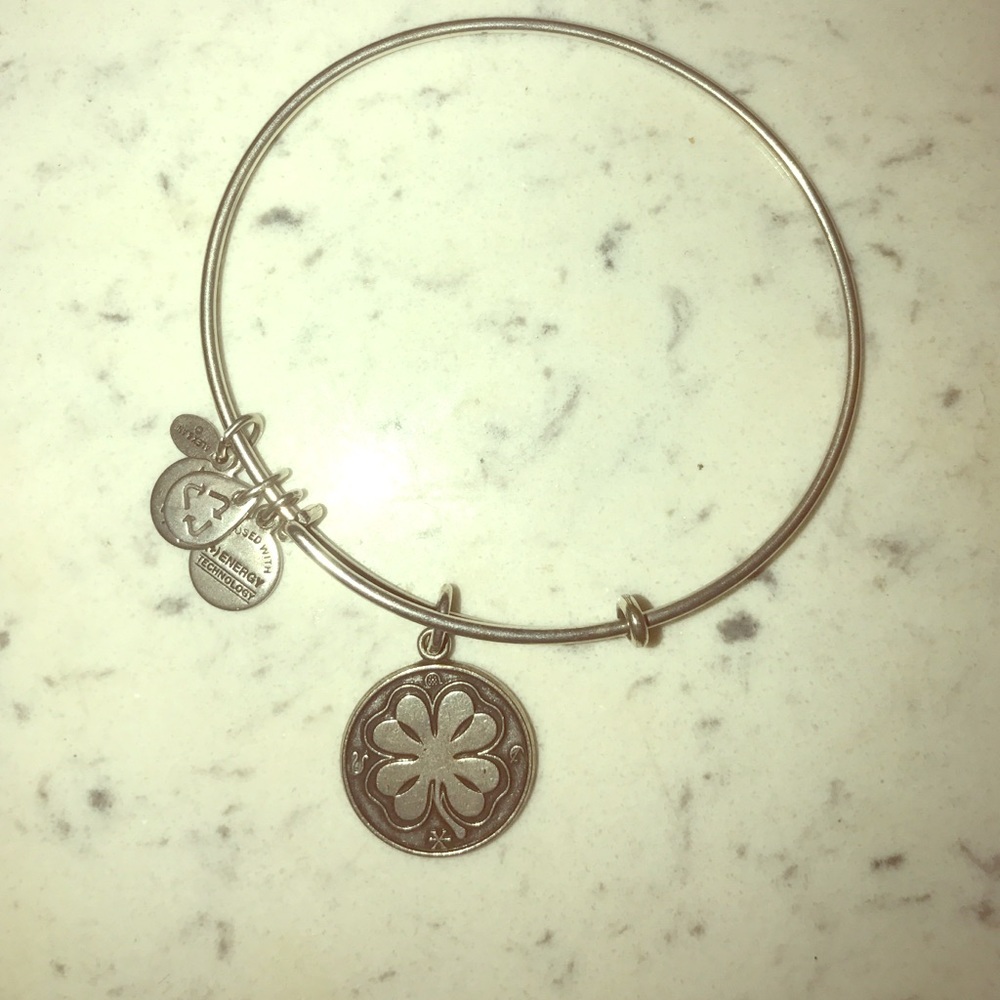 Silver Alex and Ani bracelet