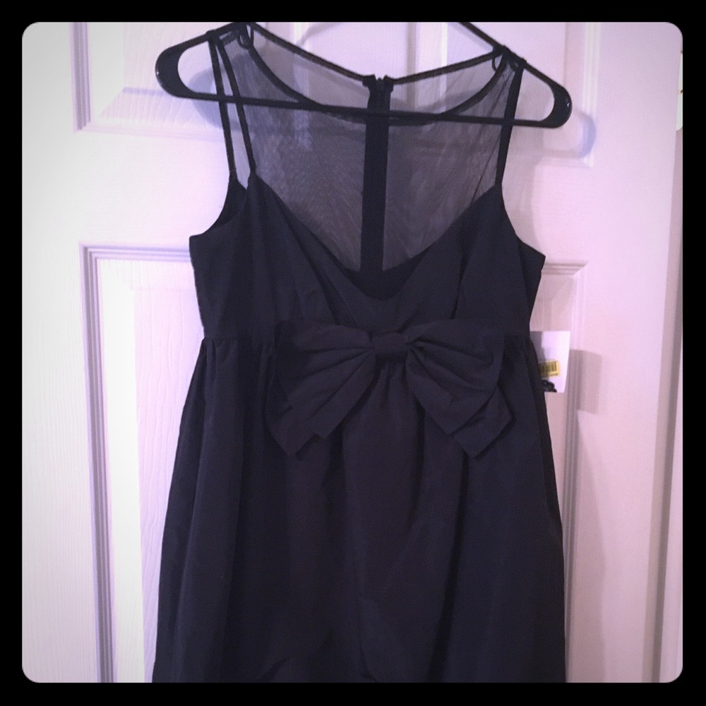 Black babydoll formal dress. Adorable