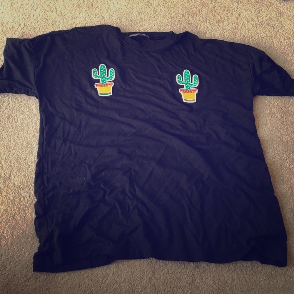 Rock rose couture cactus shirt