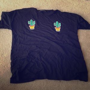 Rock rose couture cactus shirt