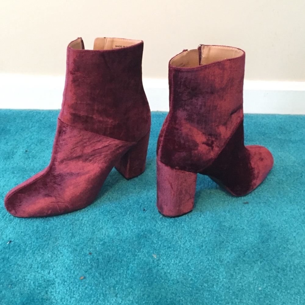 Velvet Booties