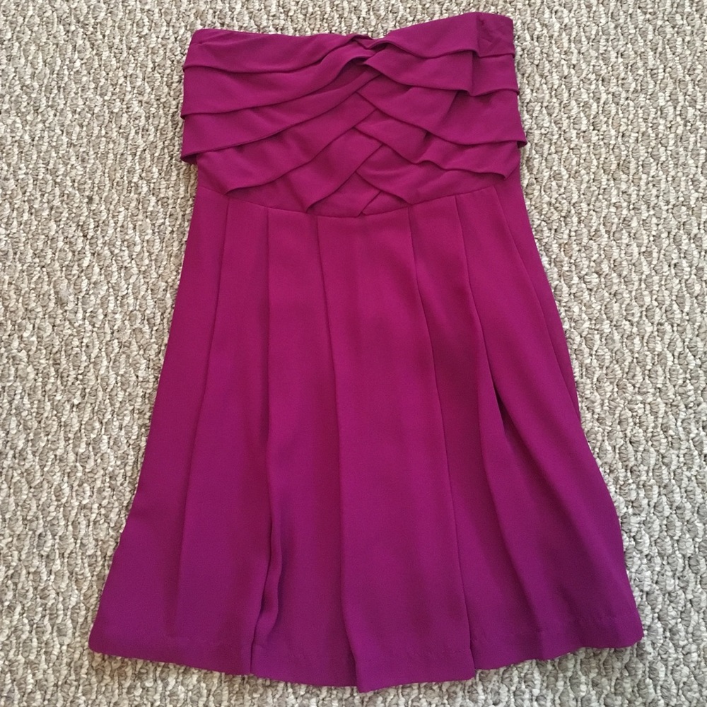 Express strapless dress