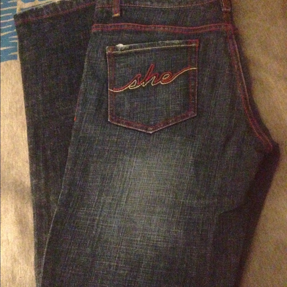 SHE  jeans. New. Size 12.