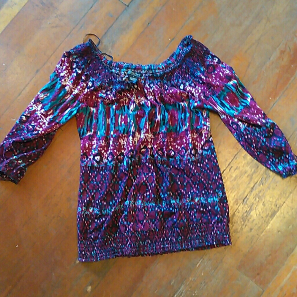 Vibrant blouse