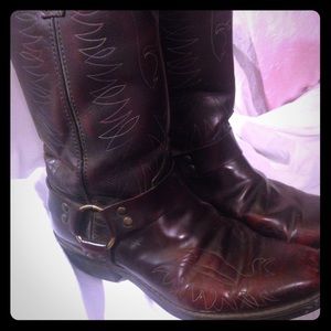 Mens leather boots💞