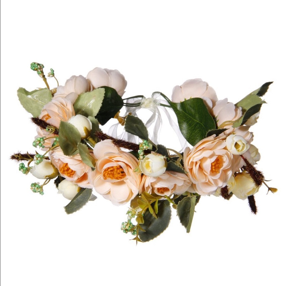 Flower crown.