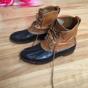 LL Bean duck boots