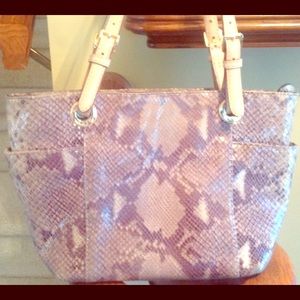 Micheal kors purse snakeskin