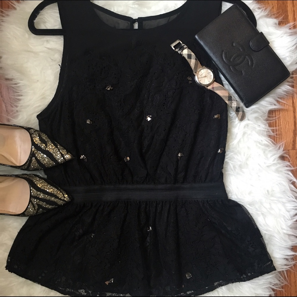 NWT Anthropologie Peplum Top