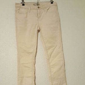 Free People Winter White Skinny Cords 28