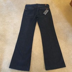 Seven for all Mankind DOJO style Jeans. Dark wash.