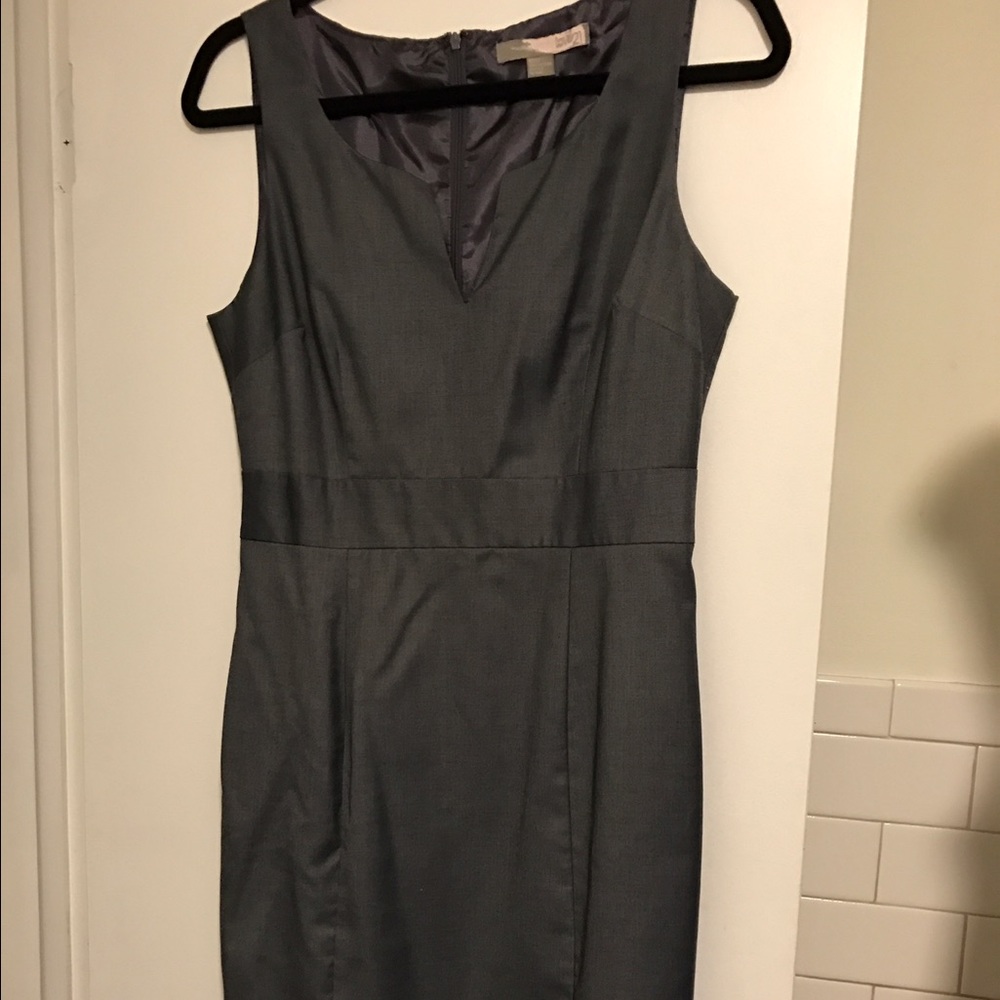Grey work appropriate dress