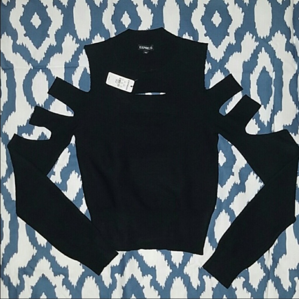 Express cut out sweater