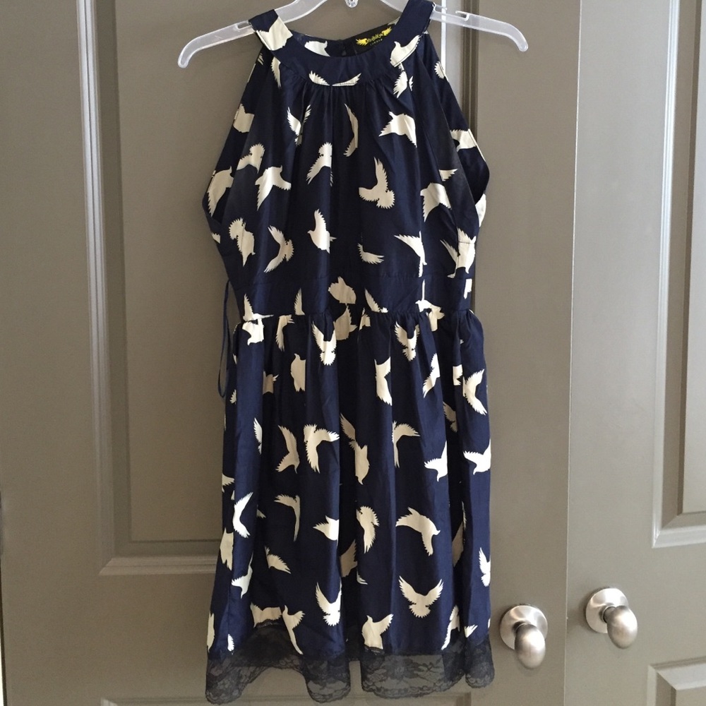 Blue dress purchased from ModCloth