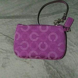 Coach wristlet