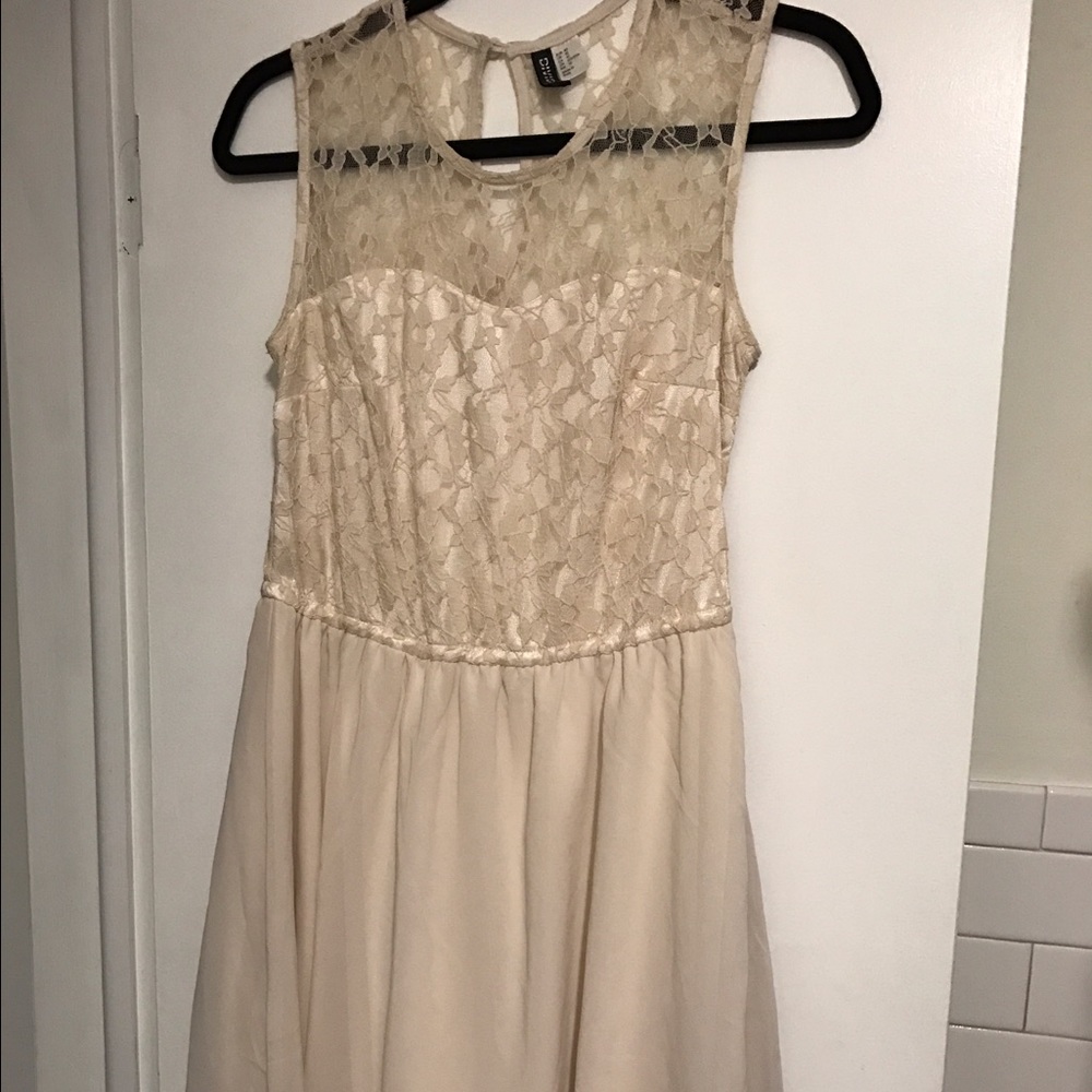 H&M lace sleeveless dress