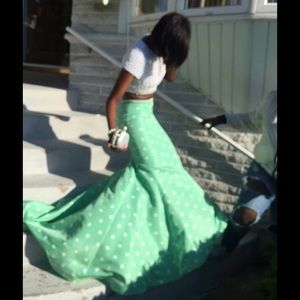 Sherri Hill Prom dress style no. 32226 polka dot