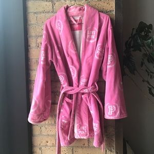 PINK bath robe