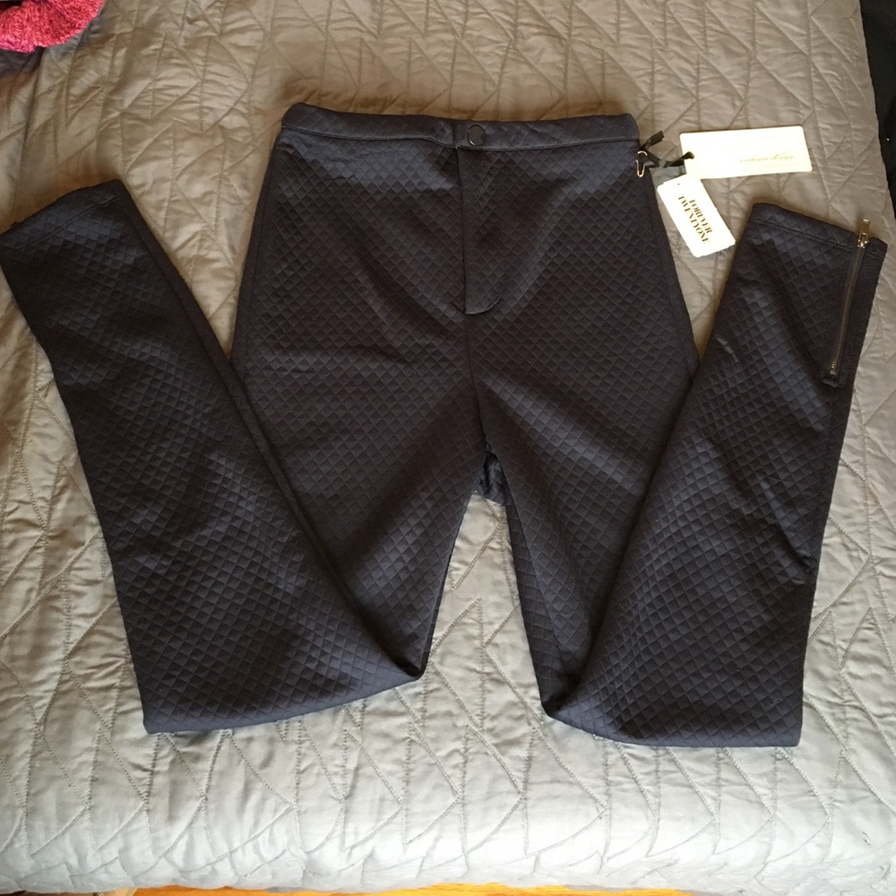 F21 navy blue legging