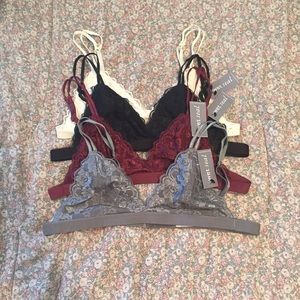 *NEVER WORN, WITH TAGS* Wet Seal Bralettes