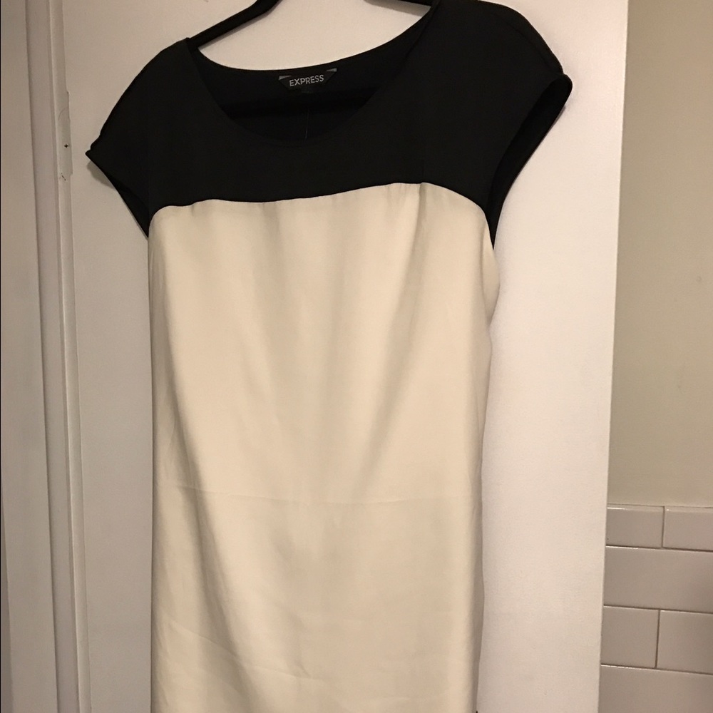 Multi color block dress NWT