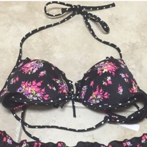 Victoria secret floral bikini top