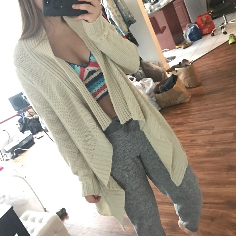 Tobi waterfall cardigan