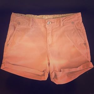 Corduroy blush shorts