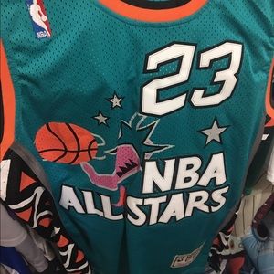 M. Jordan 95 East AllStar (SA) Jersey. Firm $