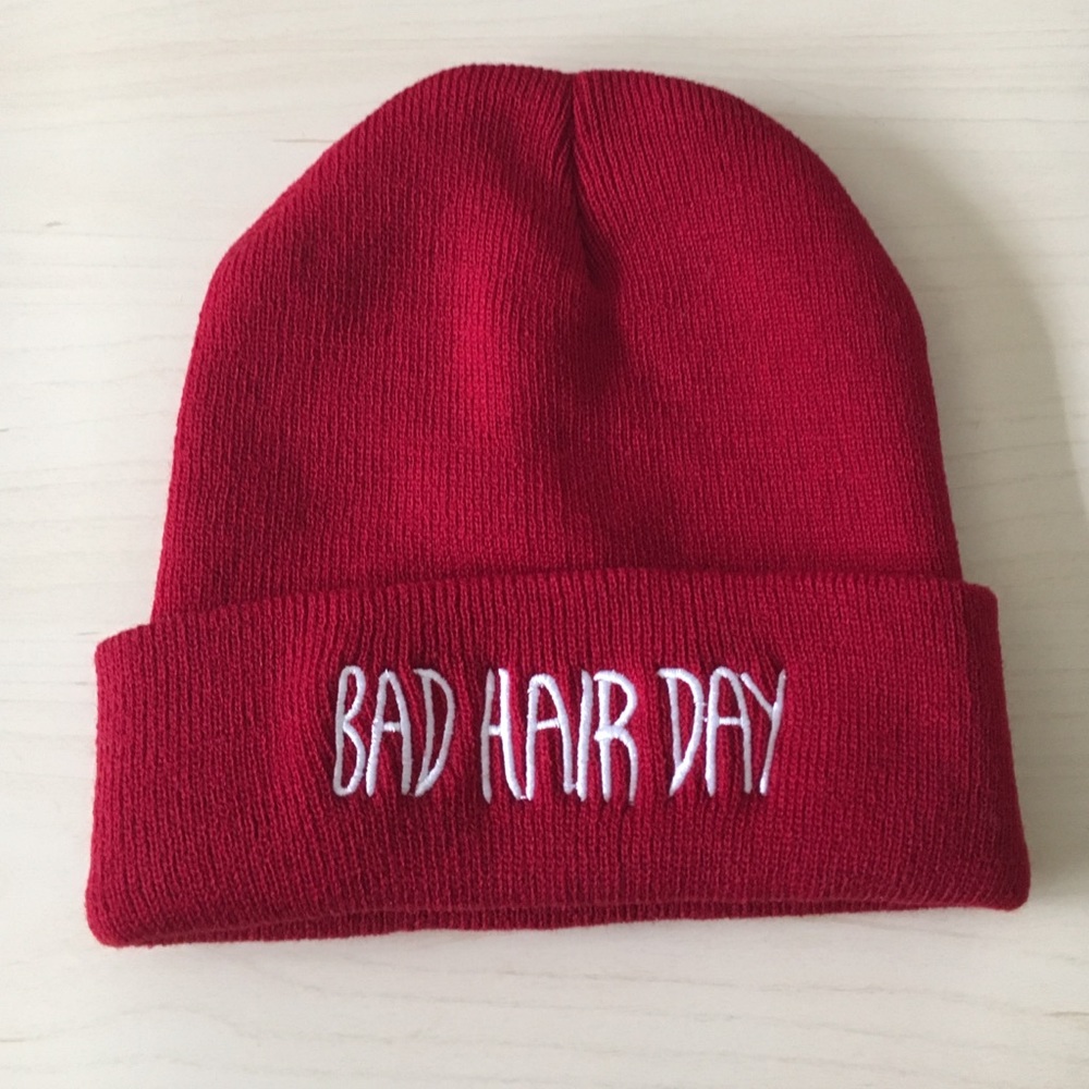 Bad hair day beanie