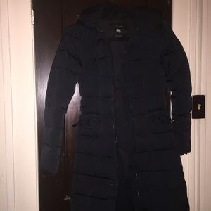 Zara women's down jacket. ends right above knee