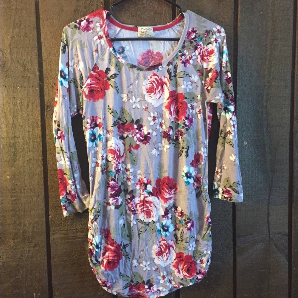 Eyelash Couture Floral Shirt