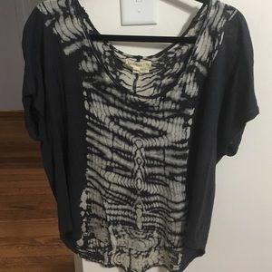 Navy blue tie dye tee ✌🏼