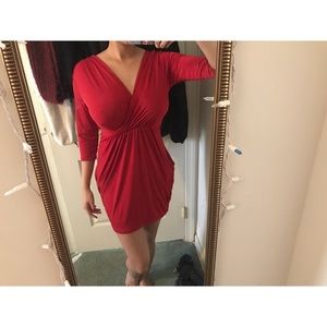 NWOT Red Body Con Dress