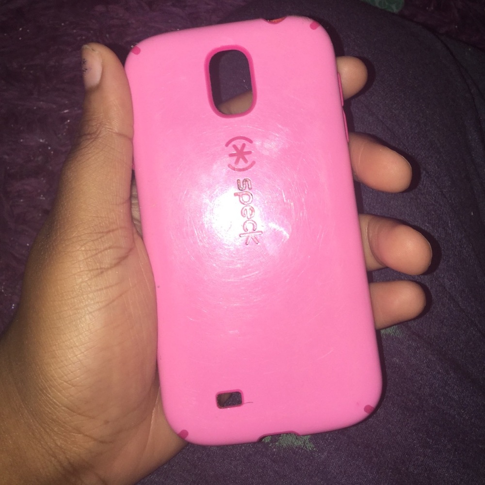 Protective , pretty , pink galaxy s4 case