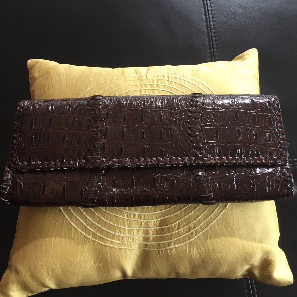 Authentic Carlos Falchi clutch