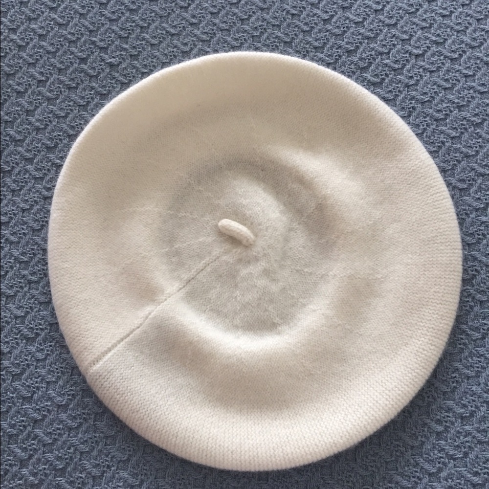 Cashmere beret by C from Bloomingdales