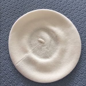 Cashmere beret by C from Bloomingdales