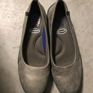 Sliver flat Dr Scholls very comfortable