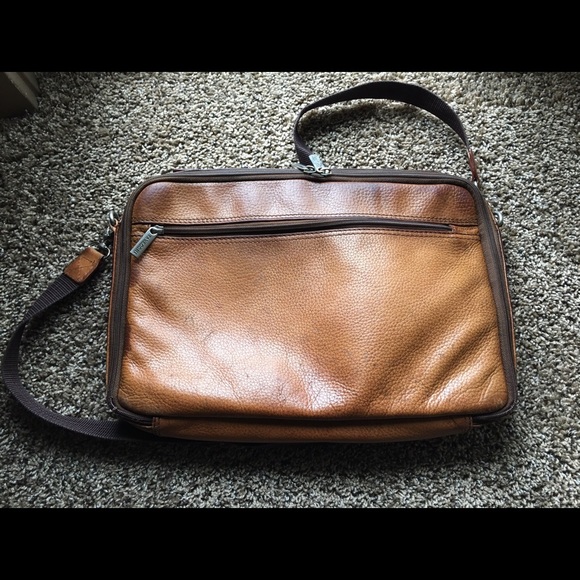 Vintage Tavecchi Milano Italian Leather Messenger - Picture 2 of 4