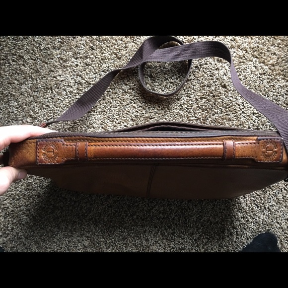 Vintage Tavecchi Milano Italian Leather Messenger - Picture 4 of 4