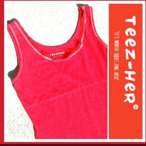 Teez-Her The Skinny Shaper Tank Plus Size
