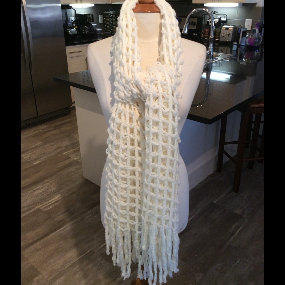 Cream Scarf