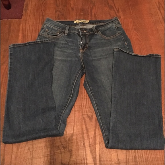 Old-Navy size 6 Sweetheart blue jeans - Picture 1 of 1