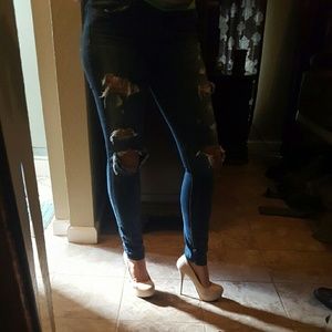 Hi waist jegging/jeans