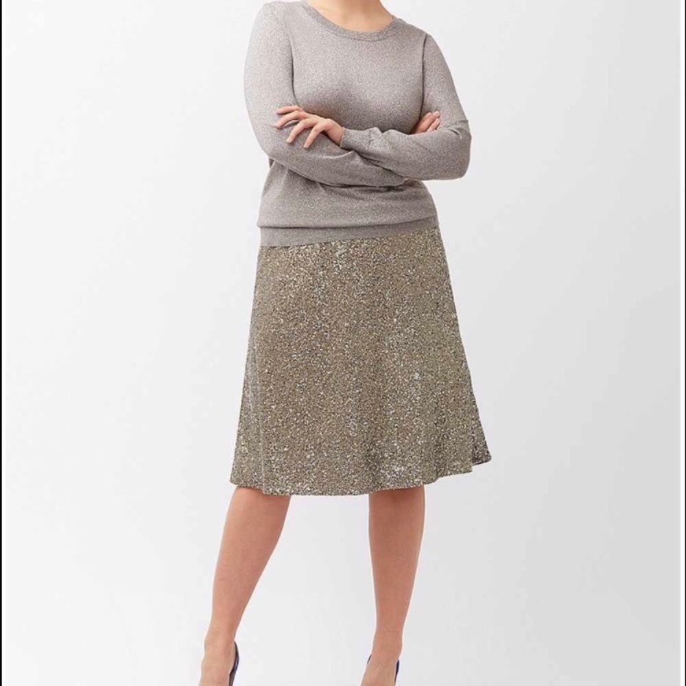 Lane Bryant Sequin Skirt