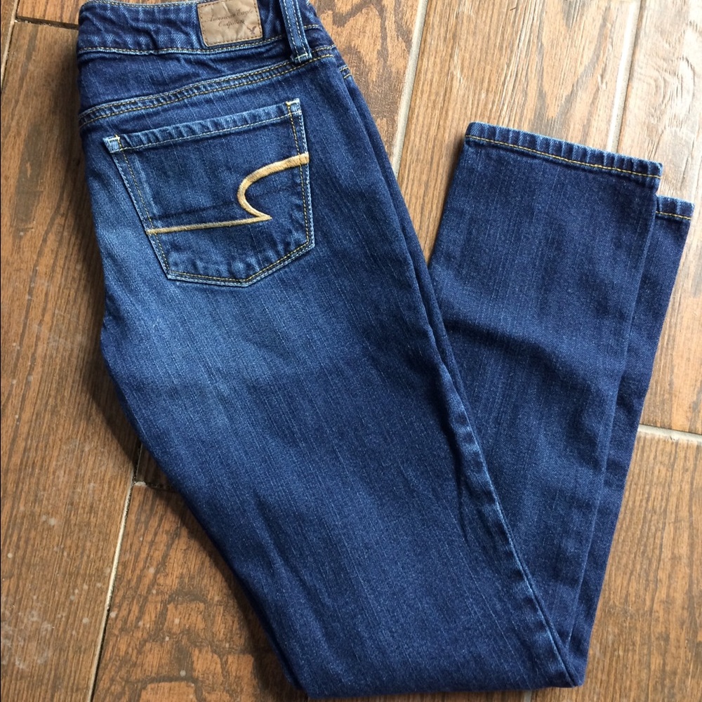 American eagle stretch skinny jeans Sz 4 Reg