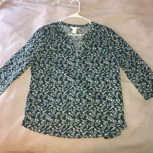 Cute floral blouse