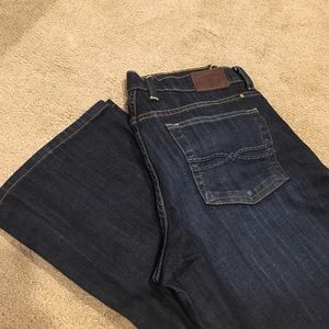 Lucky brand 28 ankle dark denim boot cut jeans