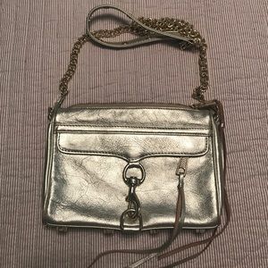 Rebecca Minkoff gold Crossbody